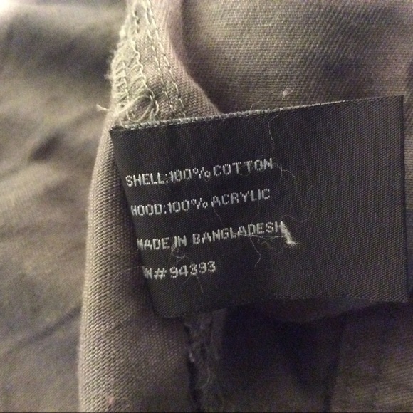 Women’s CoffeeShop New York hooded utility jacket size medium - Picture 8 of 10